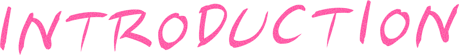 INTRODUCTION